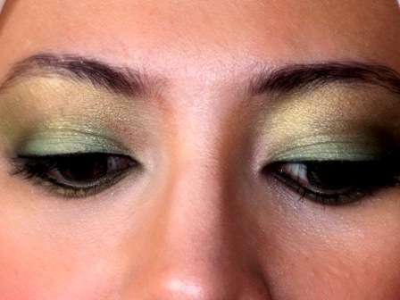 Eye makeup tips for greenrown eyes?